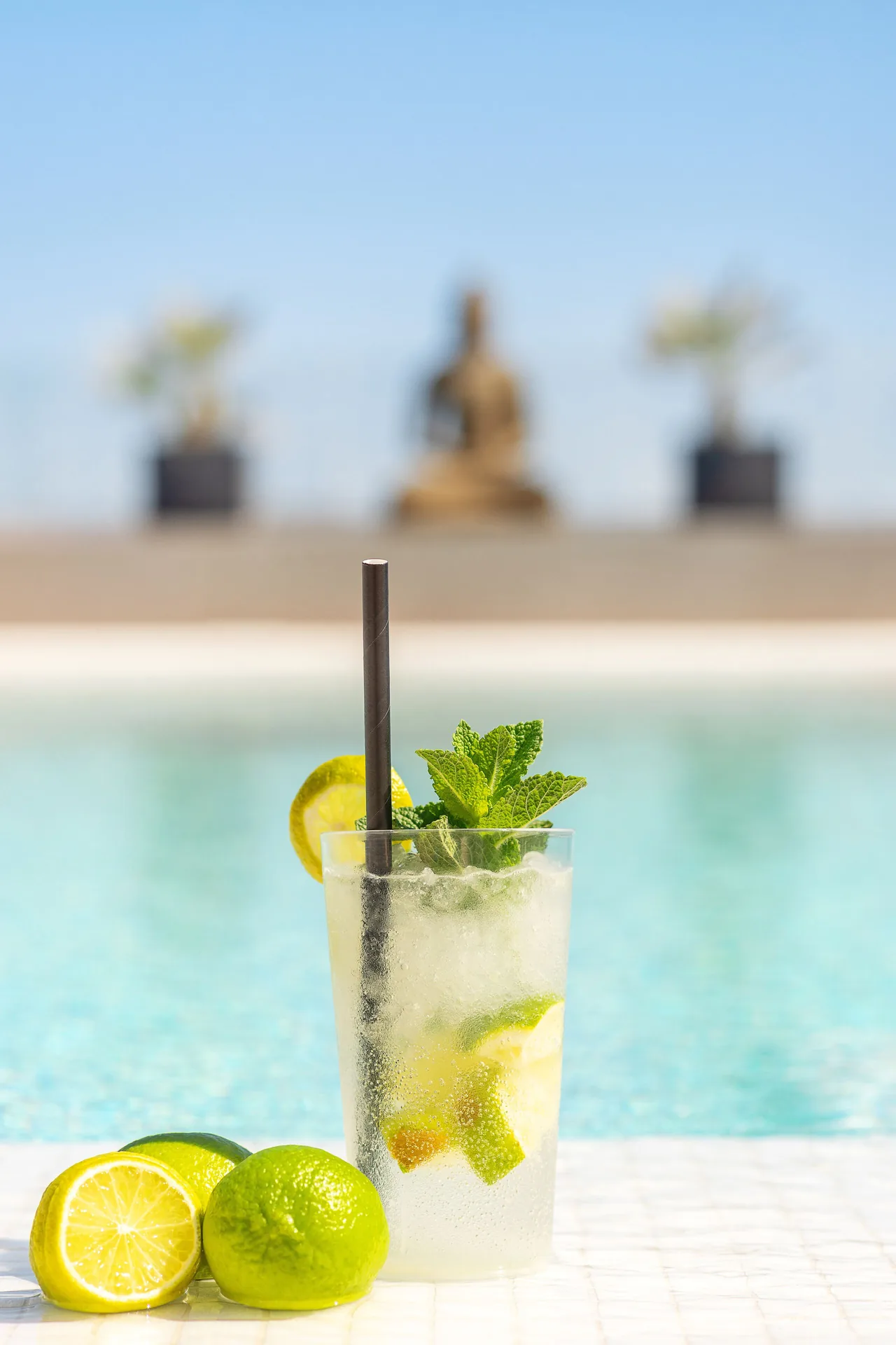 Cocktail beside the pool