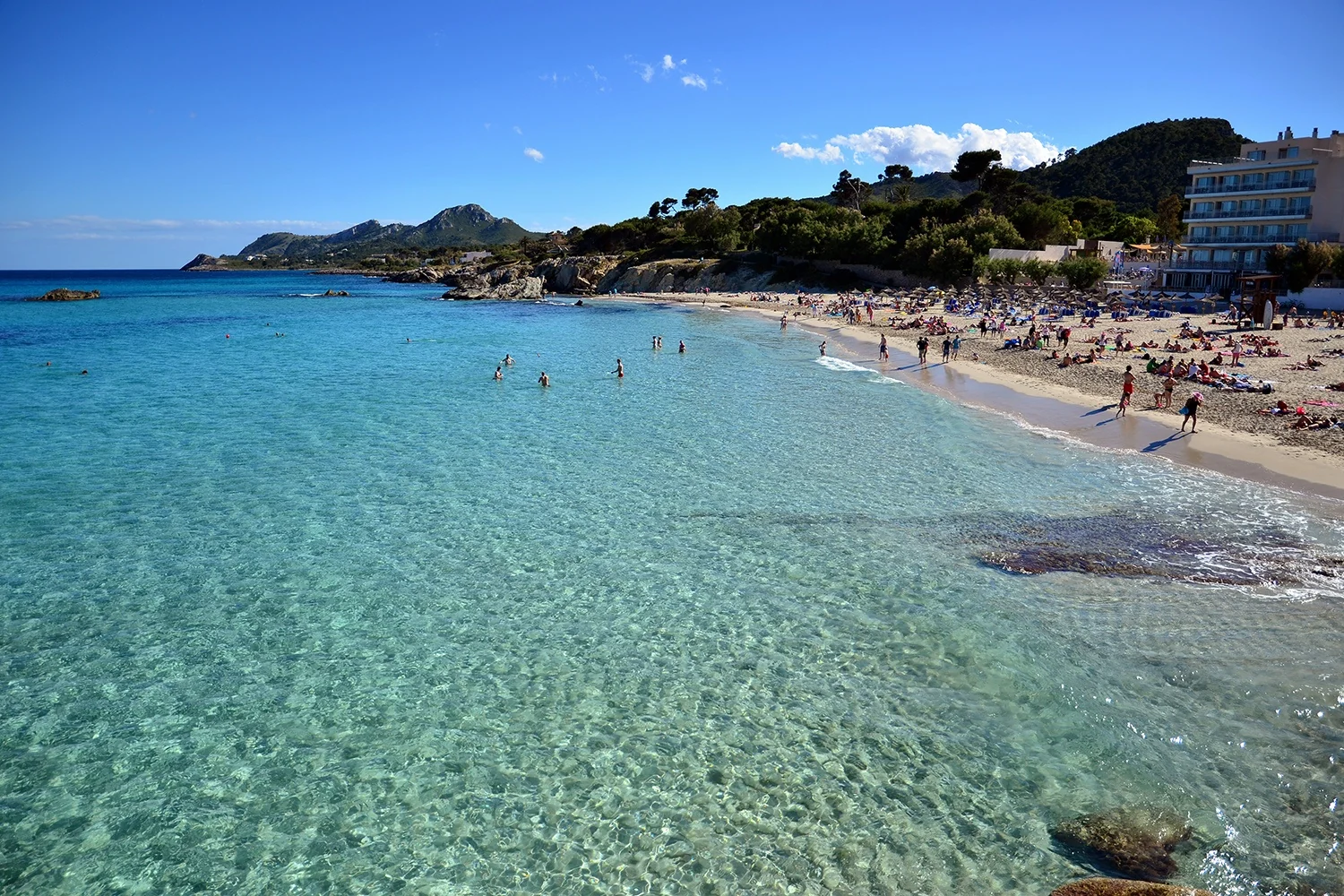Son Moll beach, Cala Ratjada